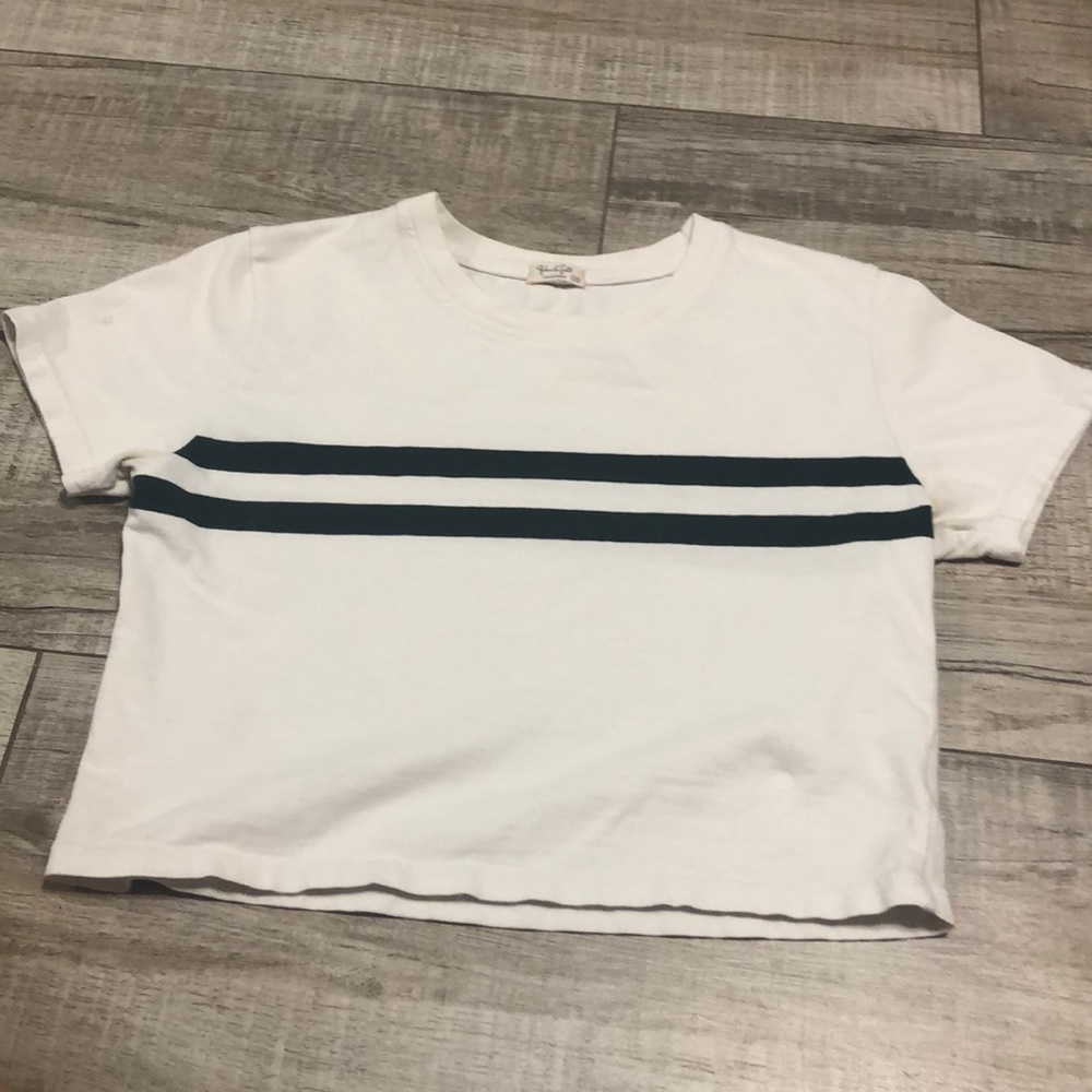 John Gault cropped t shirt